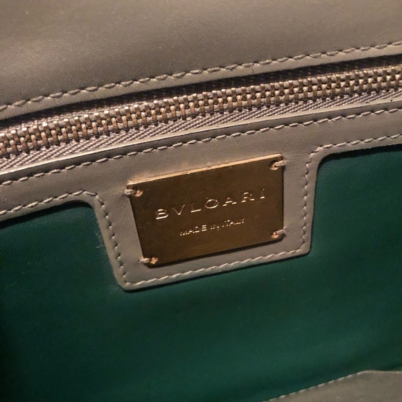 BVLGARI serpenti forever Galuchat medium flap bag - Picture 8 of 11